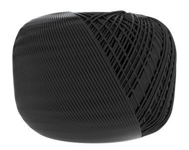 Arka planda izole edilmiş sicim. 3d görüntüleme - illüstrasyon
