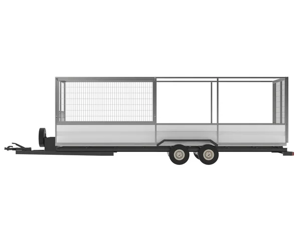 Vrachtwagen Slepen Weergave Illustratie Vervoersdienst — Stockfoto