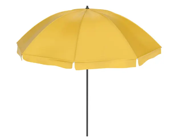 Paraplu Geïsoleerd Achtergrond Weergave Illustratie — Stockfoto