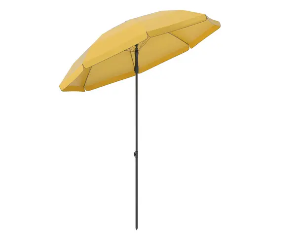 Esernyő Elkülönítve Háttérben Renderelés Illusztráció — Stock Fotó