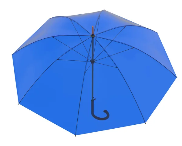 Paraguas Aislado Sobre Fondo Representación Ilustración — Foto de Stock