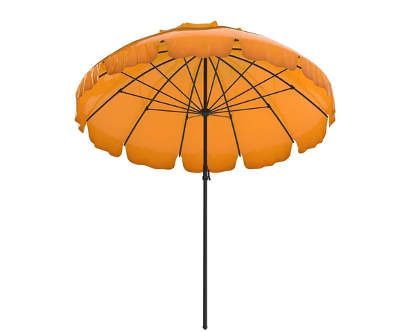 Paraplu Geïsoleerd Achtergrond Weergave Illustratie — Stockfoto
