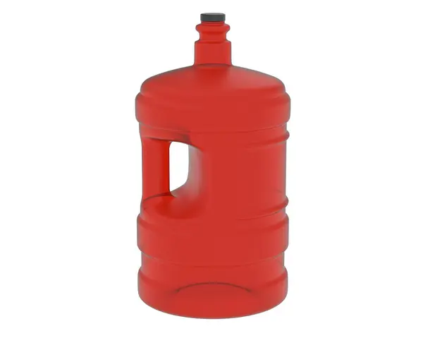 Plastikowa Butelka Wodę Realistyczna Ilustracja — Zdjęcie stockowe