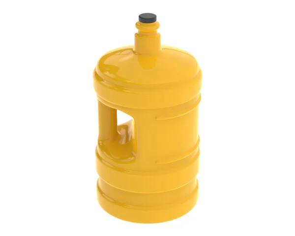 Пластикова Пляшка Глечика Водою Реалістична Ілюстрація — стокове фото