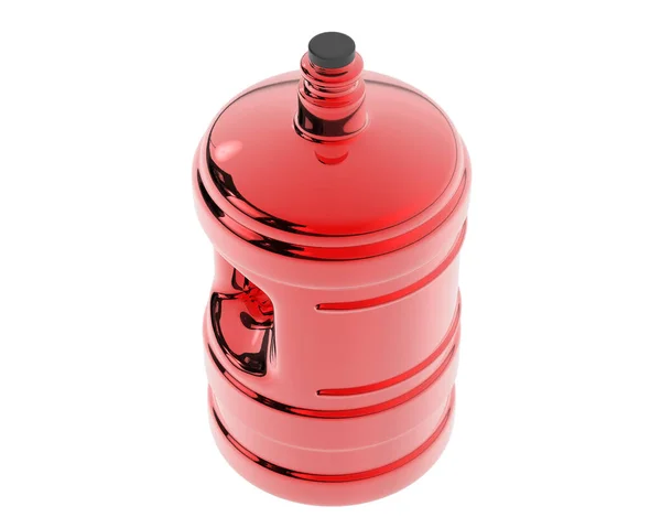 Пластикова Пляшка Глечика Водою Реалістична Ілюстрація — стокове фото