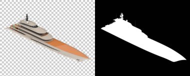 büyük iki büyük yat beyaz arkaplanda izole edilmiş.