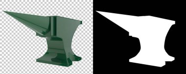 Örs arka planda izole edildi. 3d görüntüleme - illüstrasyon