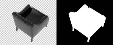 Koltuğun 3d renk çizimi