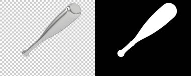 Beyzbol sopası ikonu, çizgi film stili. 