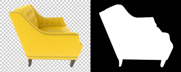 Kolor Renderowania Ilustracja Fotela — Zdjęcie stockowe