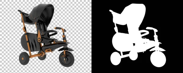 Baby Strollers Illustration Transparent Background — Stock Photo, Image