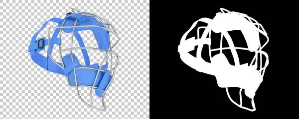 Бейсбольный Защитный Шлем Иллюстрация — стоковое фото