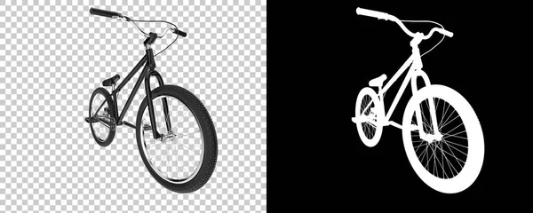 Bicicleta Bmx Moderna Sobre Fondo Blanco —  Fotos de Stock