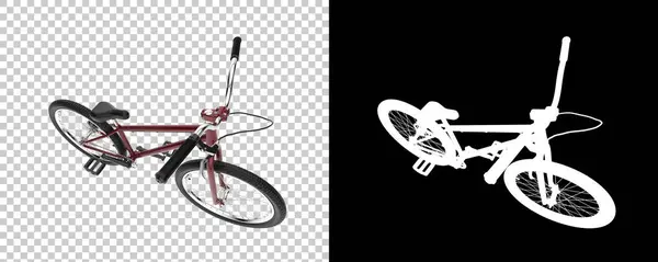 Beyaz Arkaplanda Modern Bmx Bisiklet — Stok fotoğraf