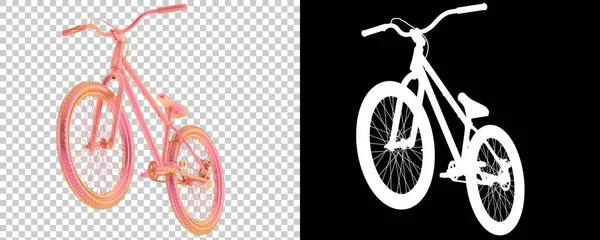 Beyaz Arkaplanda Modern Bmx Bisiklet — Stok fotoğraf