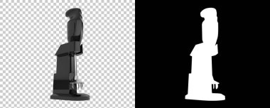 Arka planda maske ile karıştırıcı izole. 3d görüntüleme - illüstrasyon