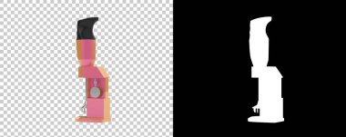 Arka planda maske ile karıştırıcı izole. 3d görüntüleme - illüstrasyon