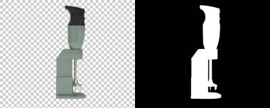 Arka planda maske ile karıştırıcı izole. 3d görüntüleme - illüstrasyon