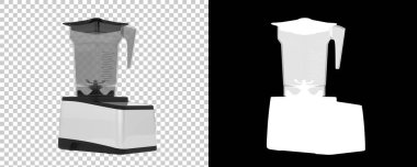 Arka planda maske ile karıştırıcı izole. 3d görüntüleme - illüstrasyon