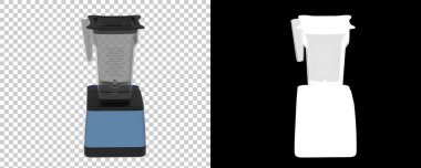 Arka planda maske ile karıştırıcı izole. 3d görüntüleme - illüstrasyon