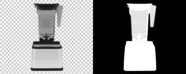 Arka planda maske ile karıştırıcı izole. 3d görüntüleme - illüstrasyon