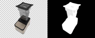 Arka planda maske ile karıştırıcı izole. 3d görüntüleme - illüstrasyon