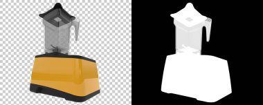 Arka planda maske ile karıştırıcı izole. 3d görüntüleme - illüstrasyon