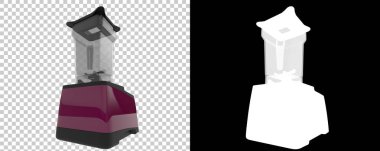 Arka planda maske ile karıştırıcı izole. 3d görüntüleme - illüstrasyon