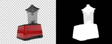 Arka planda maske ile karıştırıcı izole. 3d görüntüleme - illüstrasyon