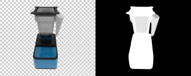 Arka planda maske ile karıştırıcı izole. 3d görüntüleme - illüstrasyon