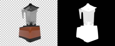 Arka planda maske ile karıştırıcı izole. 3d görüntüleme - illüstrasyon