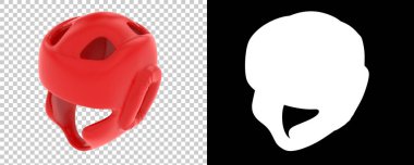 Boks kaskının güzel bir çizimi