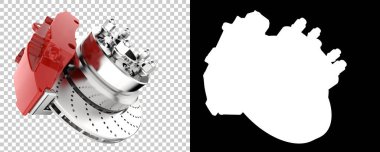 Frenler beyaz arkaplanda izole edilmiş. 3d görüntüleme - illüstrasyon