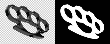 Brass Knuckles 3d illustration