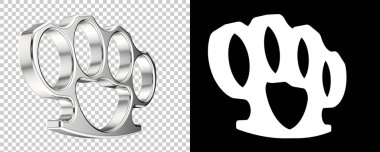 Brass Knuckles 3d illustration