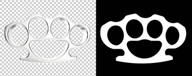 Brass Knuckles 3d illustration