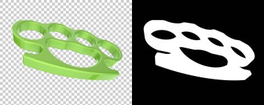 Brass Knuckles 3d illustration