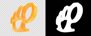 Brass Knuckles 3d illustration