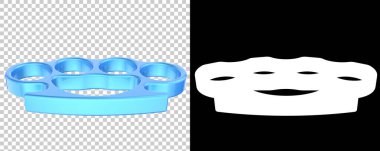 Brass Knuckles 3d illustration