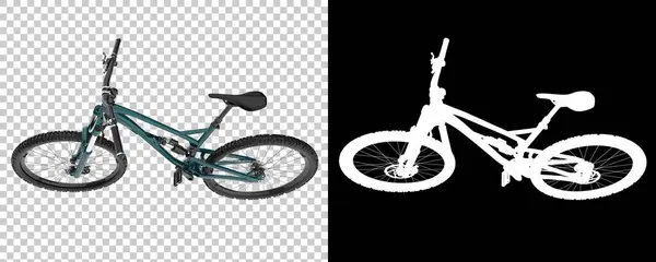 Sepeda Diisolasi Dengan Latar Belakang Putih Dan Hitam Ringkasan Ilustrasi — Stok Foto