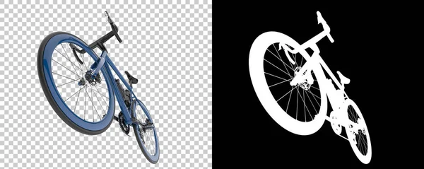 Bisiklet Siyah Beyaz Arka Planda Izole Edilmiş Görüntüleme Illüstrasyon — Stok fotoğraf