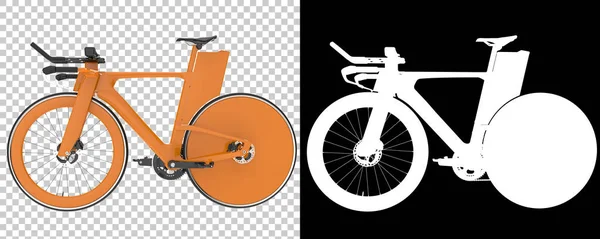 Cykel Isolerad Vit Och Svart Bakgrund Återgivning Illustration — Stockfoto