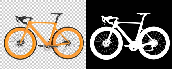 Vélo Classique Isolé Sur Fond Blanc Rendu Illustration — Photo