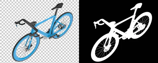 Классический Велосипед Изолирован Белом Фоне Рендеринг Иллюстрация — стоковое фото