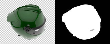 Miğferin 3B görüntüsü