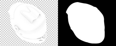 Miğferin 3B görüntüsü