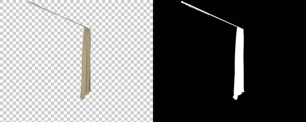 Perdeler Siyah Beyaz Arka Planda Izole Edilmiş Görüntüleme Illüstrasyon — Stok fotoğraf