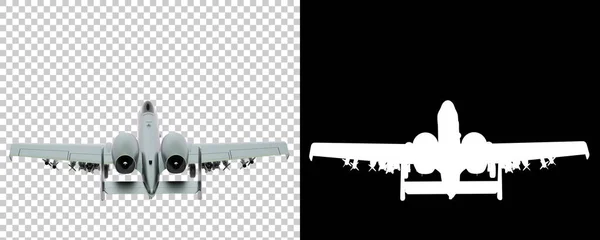 Військовий Літак Крупним Планом Ілюстрація — стокове фото