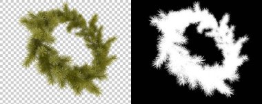  Noel çelenk çizimi 