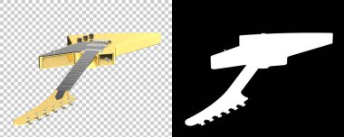 Gitarın güzel illüstrasyonu